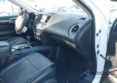 2019 Nissan Pathfinder Sv z USA, uszkodzony, nr VIN 5N1DR2MN6KC649128